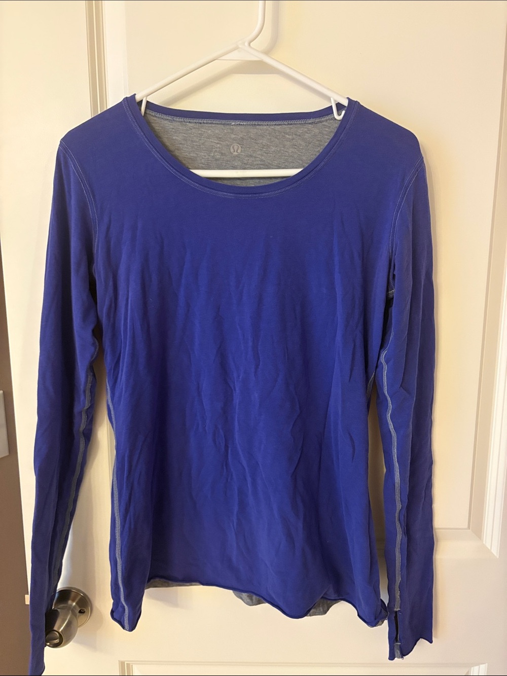 lululemon athletica Women’s Long-Sleeve Crewneck Top — Royal Blue